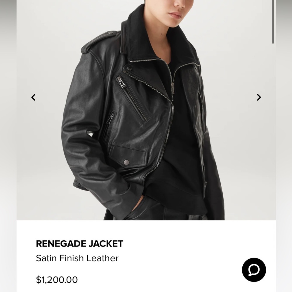 Belstaff Renegade Leather Jacket - 100% Calf Leather